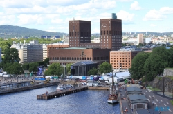 Rathaus Oslo 17.06.24 - Kurztour von Kiel nach Oslo AIDAbella