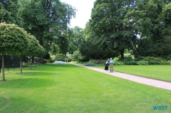 Schlosspark Oslo 17.06.24 - Kurztour von Kiel nach Oslo AIDAbella