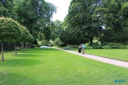 Schlosspark Oslo 17.06.24 - Kurztour von Kiel nach Oslo AIDAbella