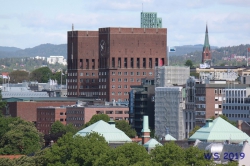 Rathaus Oslo 19.05.31 - Beste Liegeplätze Ostsee-Kurztour AIDAbella