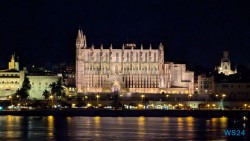 Kathedrale Palma de Mallorca 24.09.14 Geburtstage und Krimis virtuell und live im Mittelmeer AIDAcosma 016