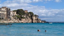 Platja de Cala Major Palma de Mallorca 24.09.14 Geburtstage und Krimis virtuell und live im Mittelmeer AIDAcosma 001