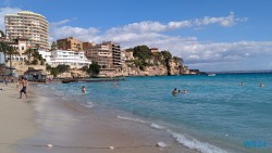 Platja de Cala Major Palma de Mallorca 24.09.14 Geburtstage und Krimis virtuell und live im Mittelmeer AIDAcosma 002
