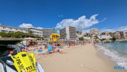 Platja de Cala Major Palma de Mallorca 24.09.14 Geburtstage und Krimis virtuell und live im Mittelmeer AIDAcosma 004