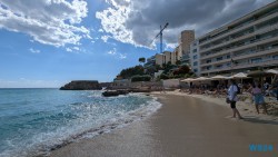 Platja de Cala Major Palma de Mallorca 24.09.14 Geburtstage und Krimis virtuell und live im Mittelmeer AIDAcosma 006