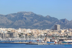 Palma de Mallorca 19.10.16 - Von Kiel um Westeuropa nach Malle AIDAbella