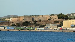 Castell de Sant Carles Palma de Mallorca 24.09.21 Geburtstage und Krimis virtuell und live im Mittelmeer AIDAcosma 002