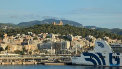 Palma de Mallorca 24.09.21 Geburtstage und Krimis virtuell und live im Mittelmeer AIDAcosma 005