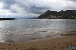 Playa de las Teresitas Santa Cruz de Tenerife Teneriffa 15.10.30 - Zwei Runden um die Kanarischen Inseln AIDAsol Kanaren