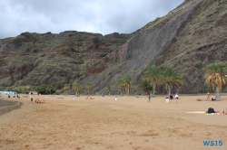 Playa de las Teresitas Santa Cruz de Tenerife Teneriffa 15.10.30 - Zwei Runden um die Kanarischen Inseln AIDAsol Kanaren