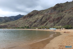 Playa de las Teresitas Santa Cruz de Tenerife Teneriffa 15.10.30 - Zwei Runden um die Kanarischen Inseln AIDAsol Kanaren