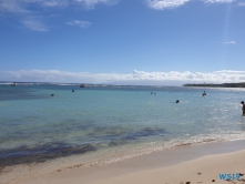 Pointe-à-Pitre Guadeloupe 19.04.14 - Strände der Karibik über den Atlantik AIDAperla