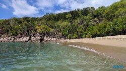 Petite Anse Pointe À Pitre 25.12.15 Baden und Schnorcheln im kristallklaren Meer AIDAperla 011