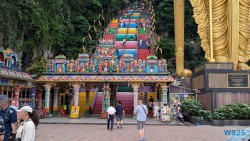 Batu Höhlen Port Klang 25.05.07 Begeistert zum ersten Mal in Südostasien AIDAstella 046