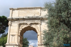 Forum Romanum Rom 13.10.12 - Tunesien Sizilien Italien Korsika Spanien AIDAblu Mittelmeer