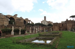 Forum Romanum Rom 13.10.12 - Tunesien Sizilien Italien Korsika Spanien AIDAblu Mittelmeer