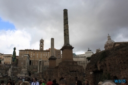 Forum Romanum Rom 13.10.12 - Tunesien Sizilien Italien Korsika Spanien AIDAblu Mittelmeer