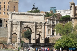 Forum Romanum Rom 13.10.12 - Tunesien Sizilien Italien Korsika Spanien AIDAblu Mittelmeer