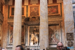 Pantheon Rom 13.10.12 - Tunesien Sizilien Italien Korsika Spanien AIDAblu Mittelmeer