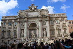 Trevi-Brunnen Rom 13.10.12 - Tunesien Sizilien Italien Korsika Spanien AIDAblu Mittelmeer