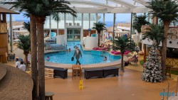 Beach Club Roseau 25.12.14 Baden und Schnorcheln im kristallklaren Meer AIDAperla 004