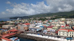 Roseau 25.12.14 Baden und Schnorcheln im kristallklaren Meer AIDAperla 001