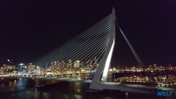 Erasmusbrücke Rotterdam 17.01.05 - Jahreswechsel auf der AIDAprima Metropolen