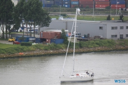 Nieuwe Maas Nieuwe Waterweg Rotterdam-Nordsee 16.07.08 - Das neue Schiff entdecken auf der Metropolenroute AIDAprima