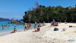 Cayo Levantado Samaná 24.02.25 Traumhafte Strände und Wale in Mittelamerika und Karibik AIDAluna 047