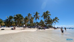 Cayo Levantado Samaná 24.02.25 Traumhafte Strände und Wale in Mittelamerika und Karibik AIDAluna 054