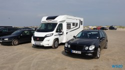 Sankt Peter-Ording 20.08.01 - Wegen Corona mit dem Wohnmobil durch Dänemark