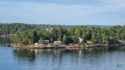 Schärengarten Stockholm 21.08.11 - Die erste Ostsee-Fahrt nach Corona-Pause AIDAprima