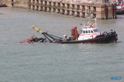 Dover 17.04.18 - Unsere Jubiläumsfahrt von Gran Canaria nach Hamburg AIDAsol Westeuropa