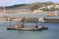 Dover 17.04.18 - Unsere Jubiläumsfahrt von Gran Canaria nach Hamburg AIDAsol Westeuropa