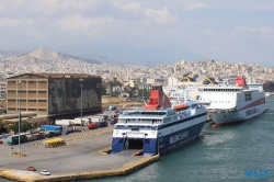 Piraeus Athen 13.07.17 - Türkei Griechenland Rhodos Kreta Zypern Israel AIDAdiva Mittelmeer