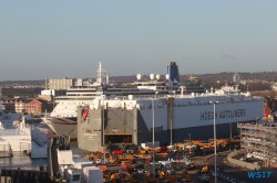 Southampton 17.01.02 - Jahreswechsel auf der AIDAprima Metropolen