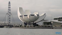 ArtScience Museum Singapur 25.05.05 Begeistert zum ersten Mal in Südostasien AIDAstella 046