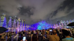 Marina Bay Sands Singapur 25.05.05 Begeistert zum ersten Mal in Südostasien AIDAstella 054