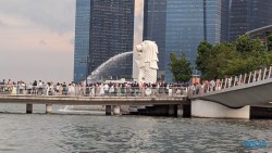 Merlion Singapur 25.05.05 Begeistert zum ersten Mal in Südostasien AIDAstella 035