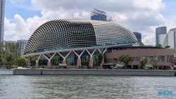 Esplanade Theatres on the Bay Singapur 25.05.06 Begeistert zum ersten Mal in Südostasien AIDAstella 084