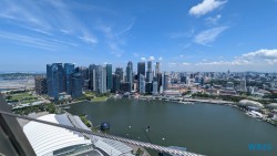 Marina Bay Sands Singapur 25.05.06 Begeistert zum ersten Mal in Südostasien AIDAstella 050