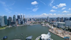 Marina Bay Sands Singapur 25.05.06 Begeistert zum ersten Mal in Südostasien AIDAstella 052