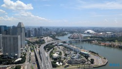 Marina Bay Sands Singapur 25.05.06 Begeistert zum ersten Mal in Südostasien AIDAstella 057