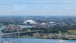 Marina Bay Sands Singapur 25.05.06 Begeistert zum ersten Mal in Südostasien AIDAstella 059