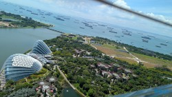 Marina Bay Sands Singapur 25.05.06 Begeistert zum ersten Mal in Südostasien AIDAstella 061