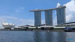 Marina Bay Sands Singapur 25.05.06 Begeistert zum ersten Mal in Südostasien AIDAstella 079