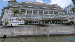 The Fullerton Hotel Singapur 25.05.06 Begeistert zum ersten Mal in Südostasien AIDAstella 072