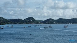 St. Georges 22.11.02 Wundervolle Straende tuerkises Meer und Regenzeit in der Karibik AIDAperla 041