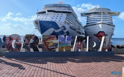 St. George's 25.12.10 Baden und Schnorcheln im kristallklaren Meer AIDAperla 002