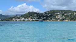 St. George's 25.12.10 Baden und Schnorcheln im kristallklaren Meer AIDAperla 003